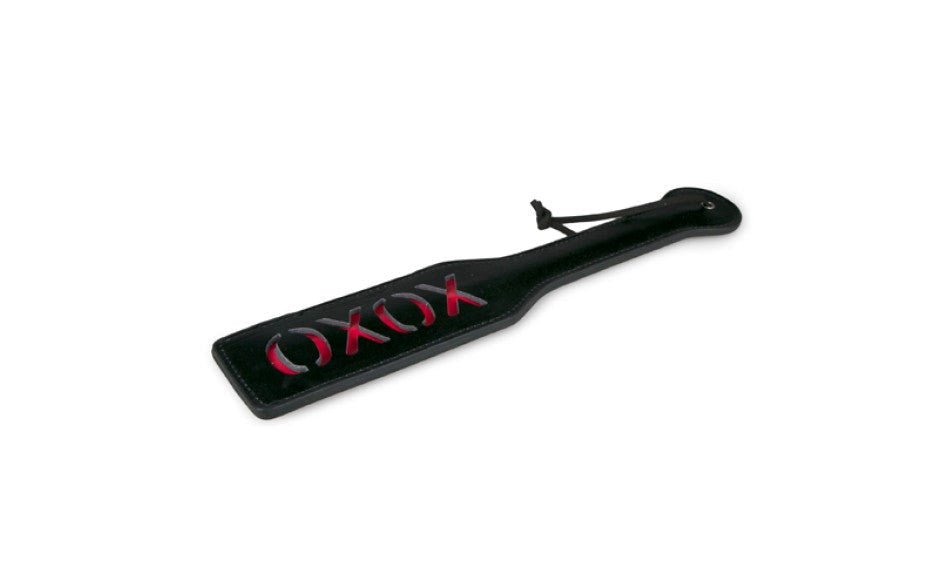 Fetish Collection XOXO BDSM Play Paddle Black - Paddles And Slappers