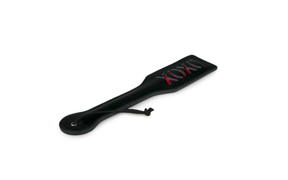 Fetish Collection XOXO BDSM Play Paddle Black - Paddles And Slappers
