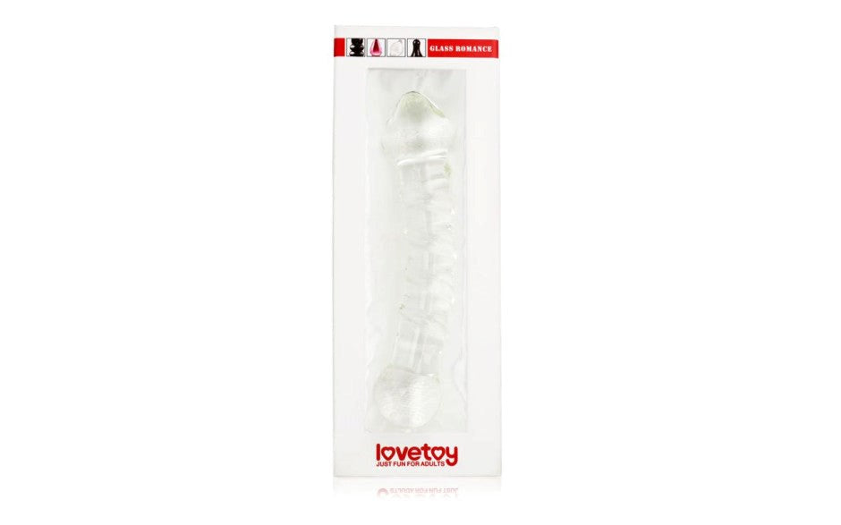 Glass Romance 5 Glass Dildo 7 Inch Clear - Glass Sex Toys