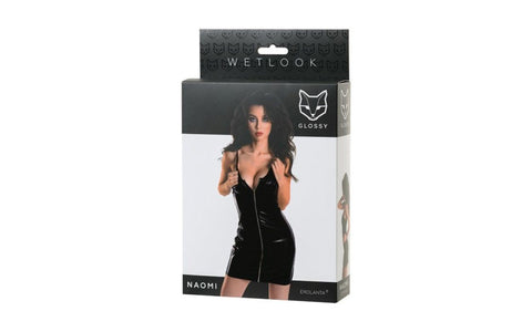 Glossy Naomi Wetlook Womens Dress by ToyFa - Her Fetish