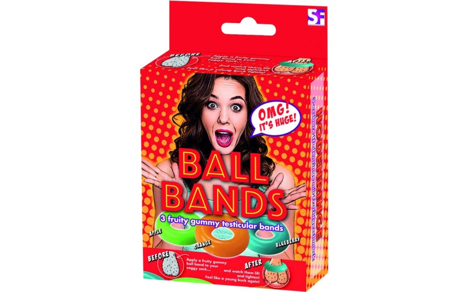 Ball Bands Edible Gummy Cock Ring by Hott Products - Party Gifts and Novelties