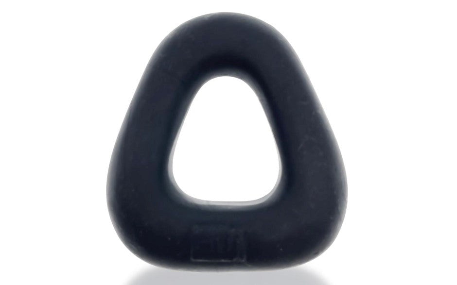 Hunkyjunk Zoid Trapaziod Lifter Stretchy Cock Ring Tar Ice - Stretchy Cock Rings