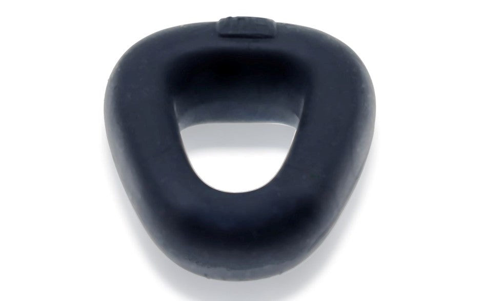 Hunkyjunk Zoid Trapaziod Lifter Stretchy Cock Ring Tar Ice - Stretchy Cock Rings