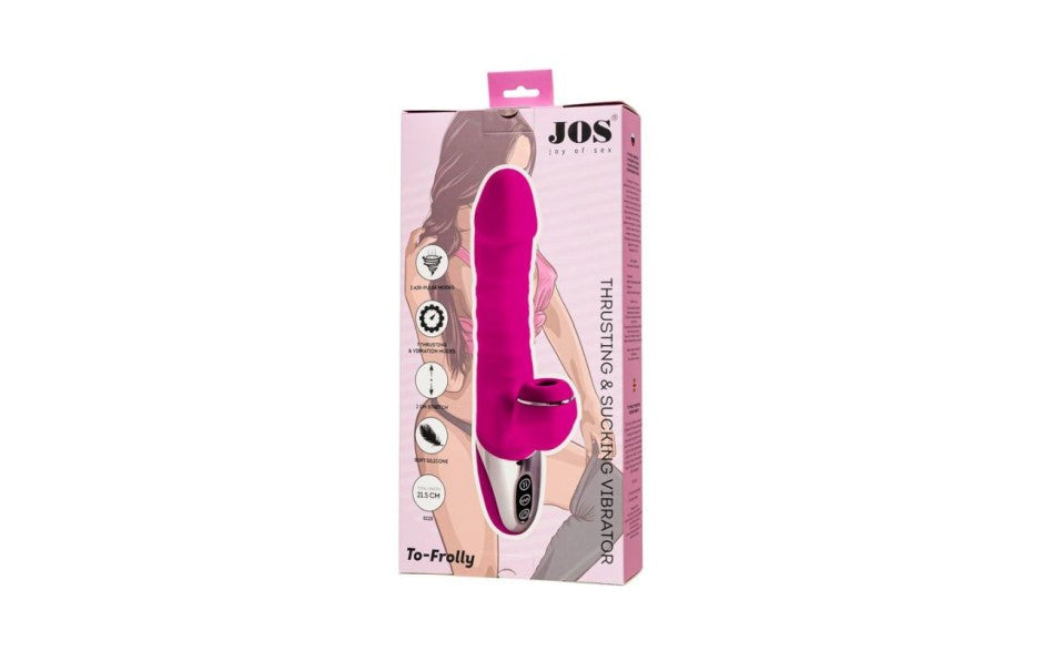 JOS To Frolly Thrusting and Sucking Rabbit Vibrator - Rabbit Vibrators