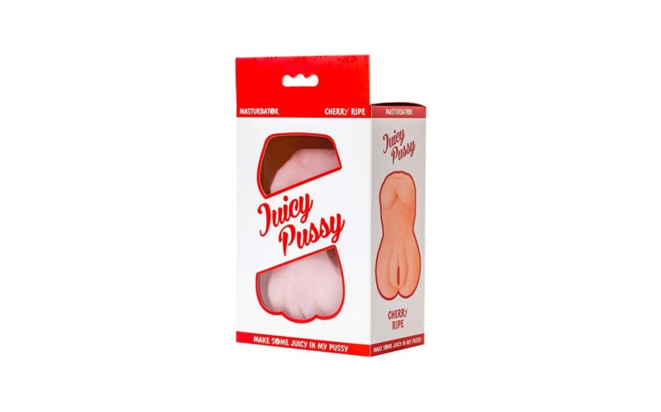 Juicy Cherry Ripe Realistic Looking Male Masturbator - Masturbators and Strokers