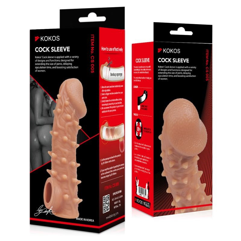 Kokos Body Safe Material Mens Cock Sleeve 5 - Penis Sleeves and Extenders