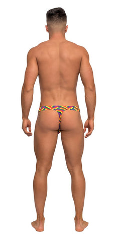 Male Power Pride Fest Bong Thong by Magic Silk - Mens Briefs And Boxers