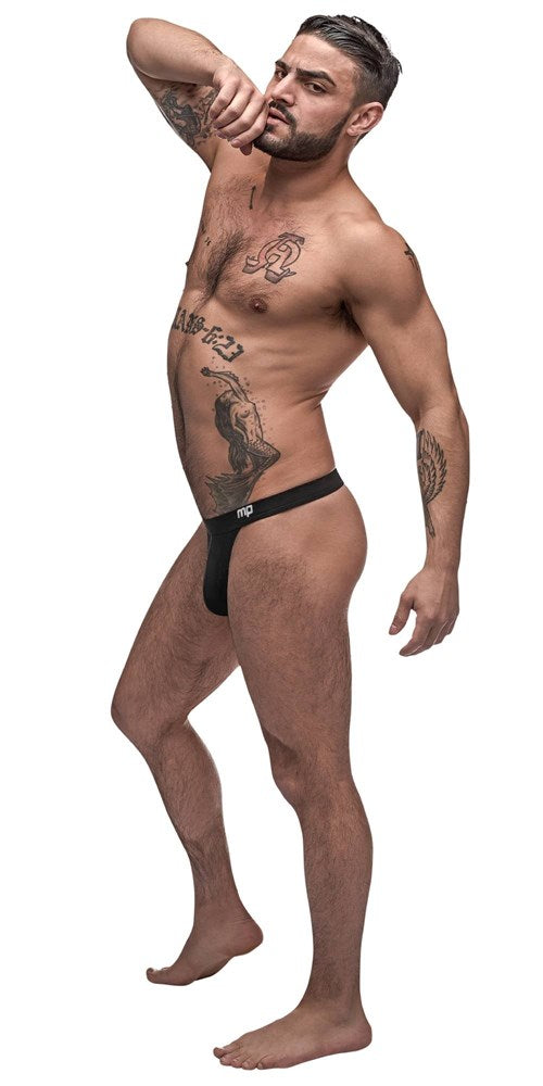 Male Power Pure Comfort Mens Bong Thong Black