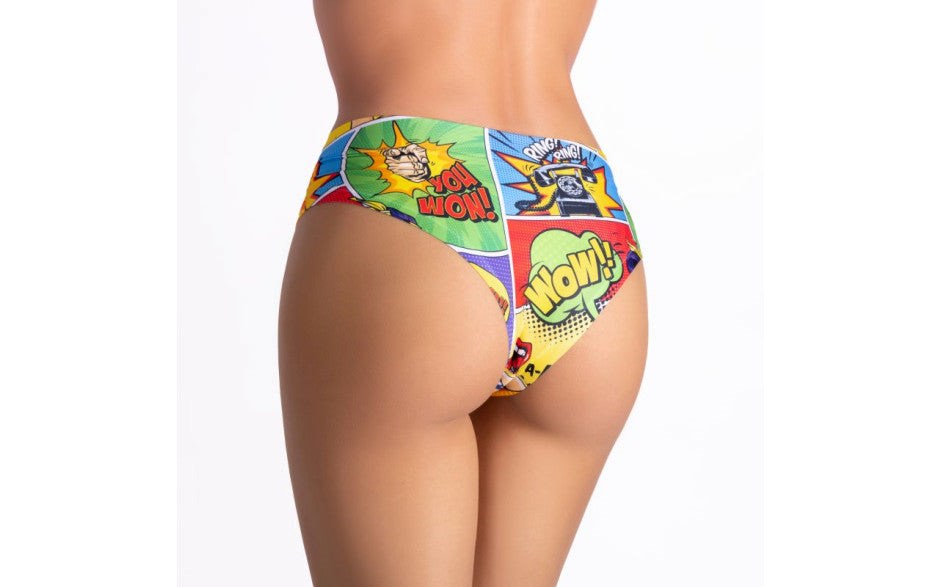 Mememe Lingerie Comics Insta Girl Slip Womens Underwear - G-Strings, Panties and Shorts