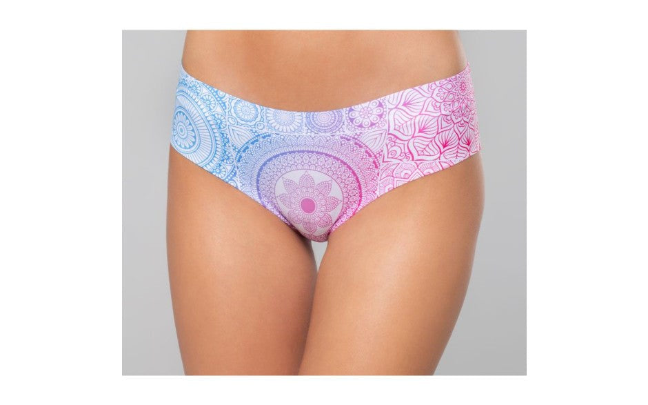 Mememe Lingerie Mandala Emotional Sexy Womens Thong - G-Strings, Panties and Shorts