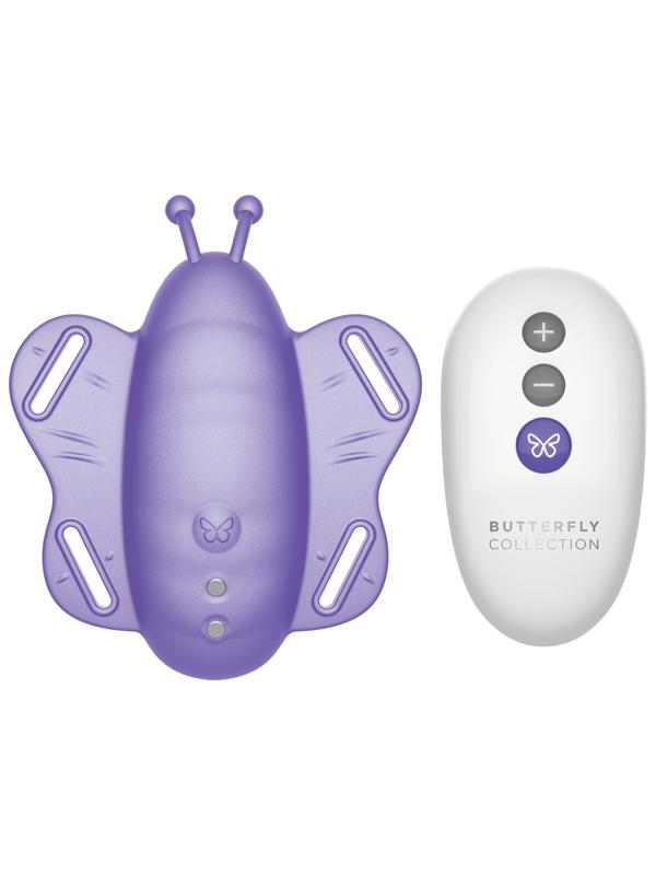 Remote Control Butterfly Panty Silicone Vibrator - - Silicone Vibrators