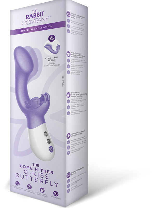 Come Hither Butterfly G-Kiss G-Spot Massager - - G-Spot Vibrators