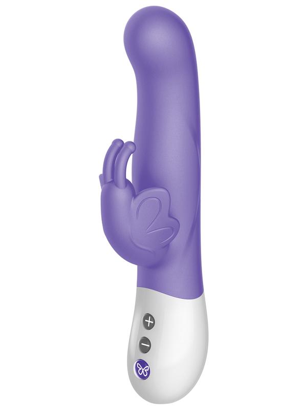 Vibrating Butterfly Dual Stim G-Spot Rabbit Vibe - - G-Spot Vibrators