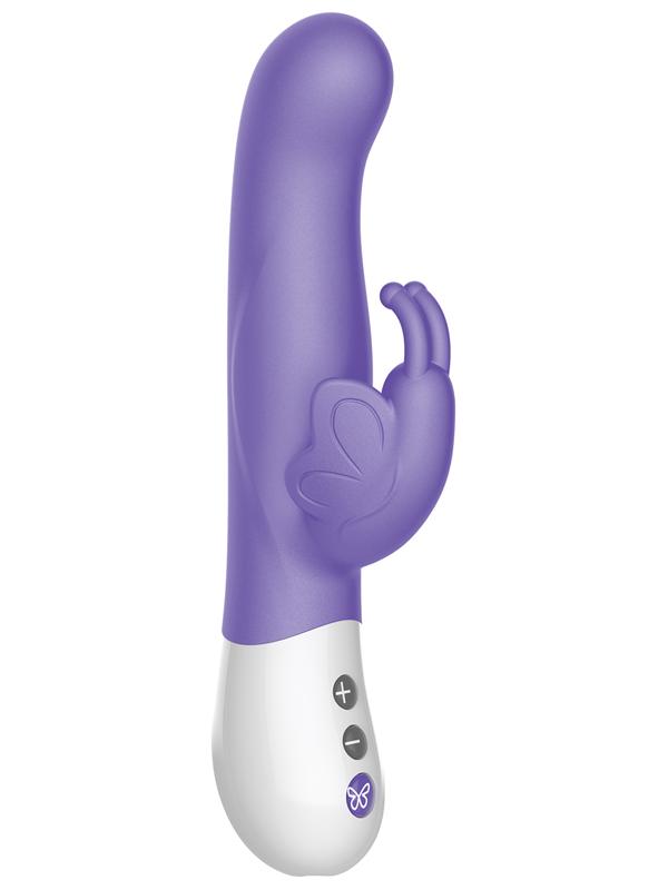 Vibrating Butterfly Dual Stim G-Spot Rabbit Vibe - - G-Spot Vibrators