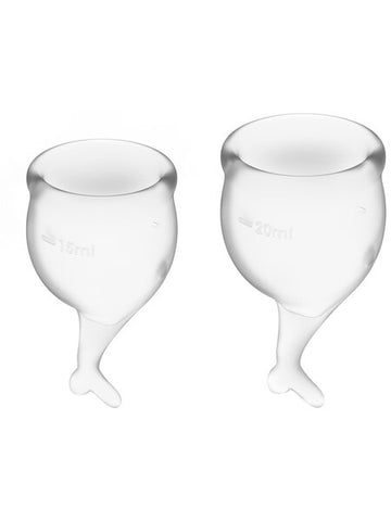 Feel Secure Medical Grade Silicone Menstrual Cups - Condoms