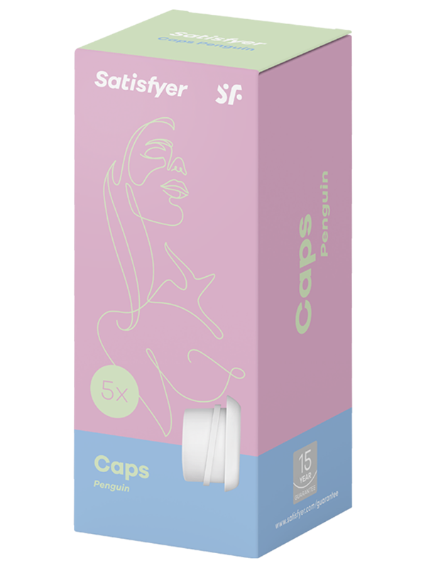 Satisfyer Penguin Climax Tips - Clitoral Stimulator Attachment - - Clit Ticklers and Pulsators