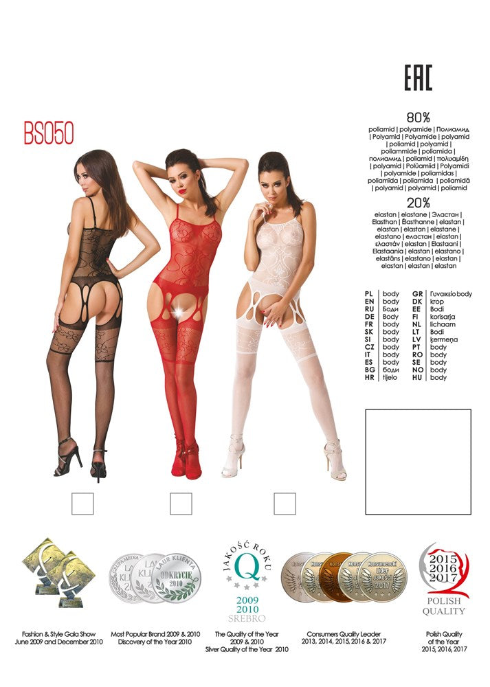 Passion Lingerie Sexy and Stylish Womens Body Stocking BS050 One Size - Body Stockings