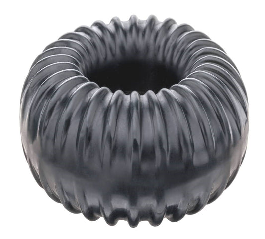 Perfect Fit Ribbed Stretchy Cock Ring