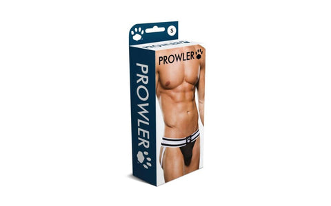 Mens Sexy Jock Strap Black/White by Prowler - Jocks and G-Strings