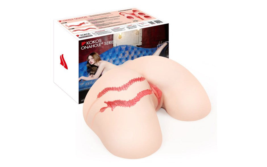 Kokos Vanilla Onahole Edn 4 Butt Vaginal & Anal Stroker - Masturbators and Strokers