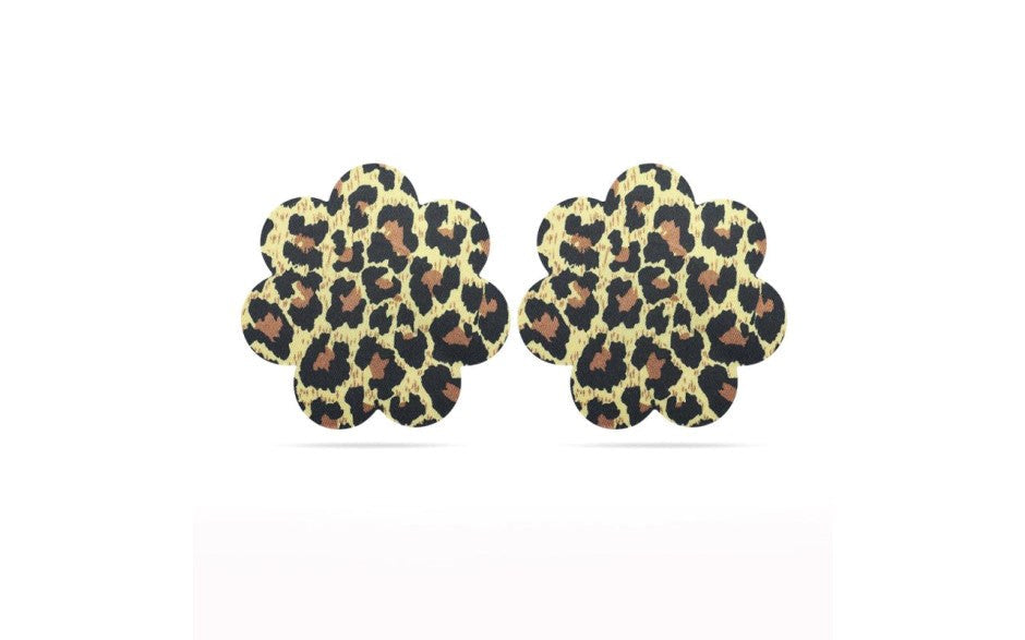 Lovetoy Leopard Sexy Nipple Pasties For Womens Twin Pack - Breast and Nipple Toys