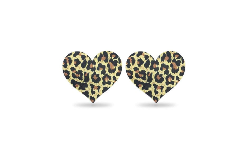 Lovetoy Leopard Sexy Nipple Pasties For Womens Twin Pack - Breast and Nipple Toys