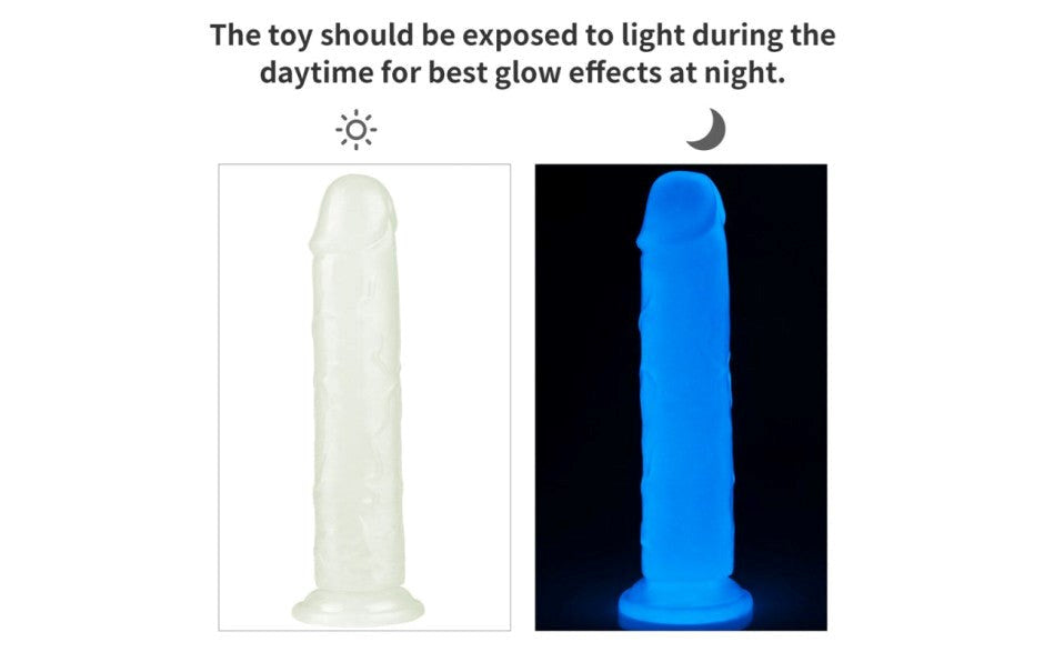 Lovetoy Lumino Play Suction Cup Realistic Dildo 8 Inch - Realistic Dildos