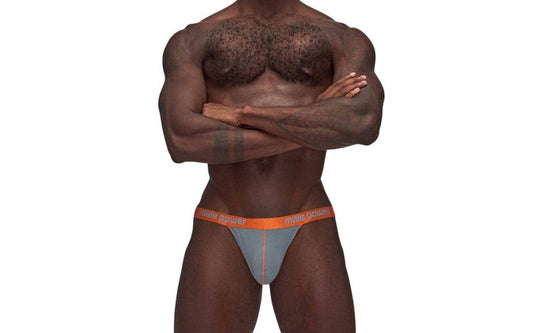 Male Power Casanova Uplift Male Jock Grey L / XL