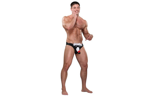 Male Power Novelty Toucan Bikini Mens Underwear Black