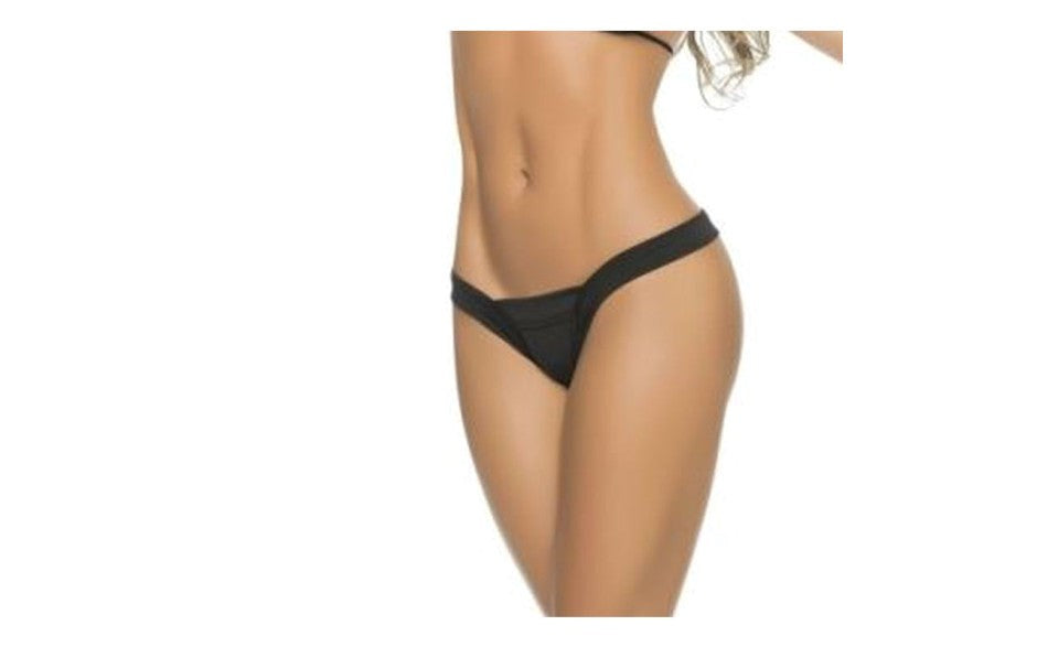 Mapale Perfect Womens Thong Black - G-Strings, Panties and Shorts
