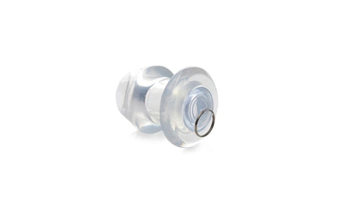 Master Series Ass Bung Clear Hollow Dilator by XR Brands - Butt Plugs