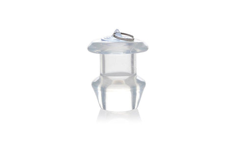 Master Series Ass Bung Clear Hollow Dilator by XR Brands - Butt Plugs