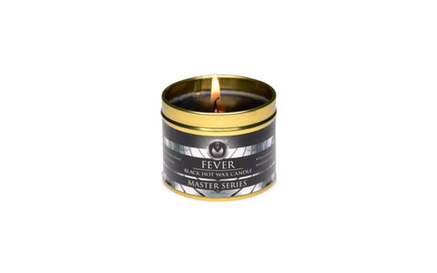 Master Series Fever Black Hot Wax Candle by XR Brands - Bath and Intimate Fragrances