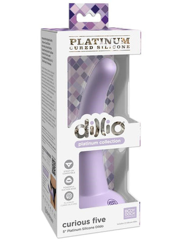 Dillio Platinum Curious Five Realistic Dildo - Realistic Dildos