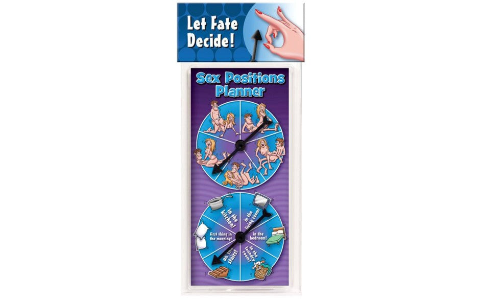 Novelty Sex Positions Planner Spinner Game - Sex Games, Coupons and Tricks