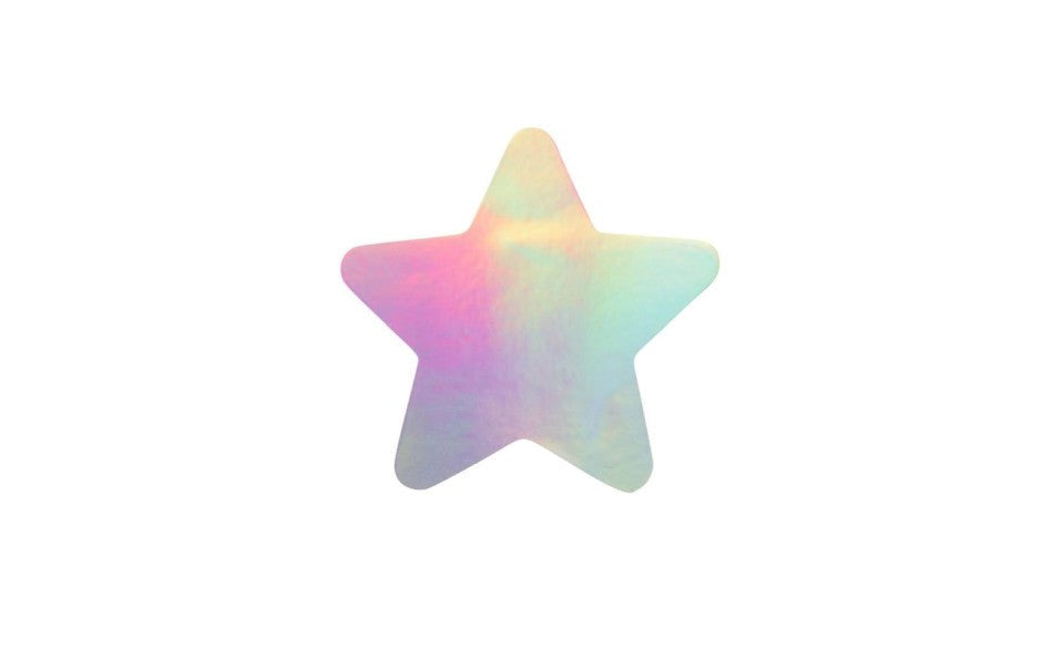 Peekaboo Iridescent Stars Sexy Nipple Pasties - Fancy Dress Ups
