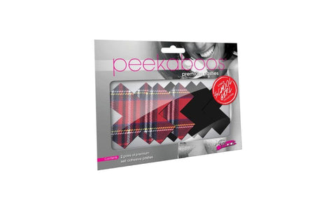 Peekaboo Sexy Schoolgirl X Nipple Pasties by Xgen Products - Fancy Dress Ups