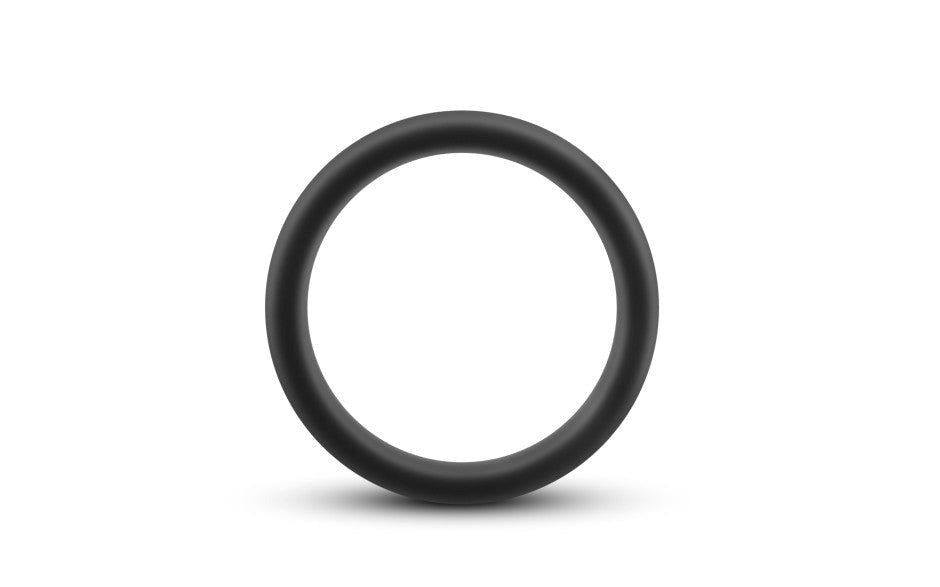 Performance Silicone Go Pro Mens Cock Ring Black - Stretchy Cock Rings