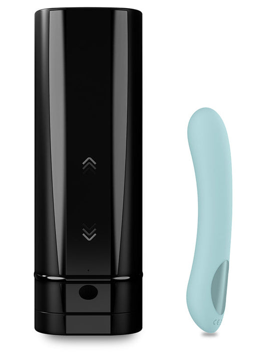 Onyx+ and Pearl2+ Couples Sex Toy Set Turquoise - - Sex Toys For Couples