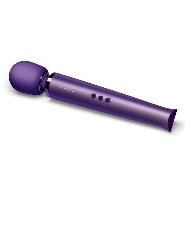 Le Wand Purple Rechargeable Body Wand Massager - - Body Wands