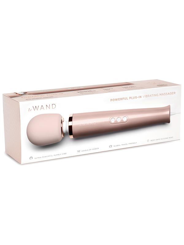 Le Wand Plug-in Vibrating Body Wand Massager - - Body Wands