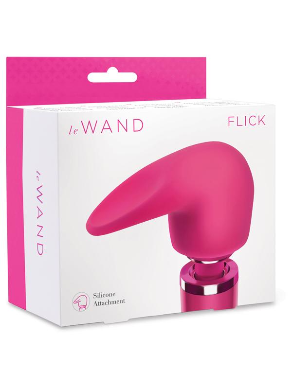 Le Wand Flick Flexible Silicone Body Wand Attachment - - Body Wands