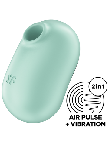 Pro To Go 2 Air Pulse Clitoral Massager by Satisfyer - Clit Ticklers and Pulsators