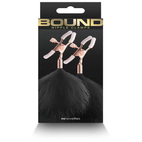 Bound Nickel Free Metal Nipple Clamps F1 by NS Novelties - Breast and Nipple Toys