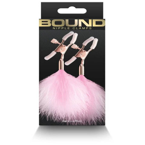 Bound Nickel Free Metal Nipple Clamps F1 by NS Novelties - Breast and Nipple Toys