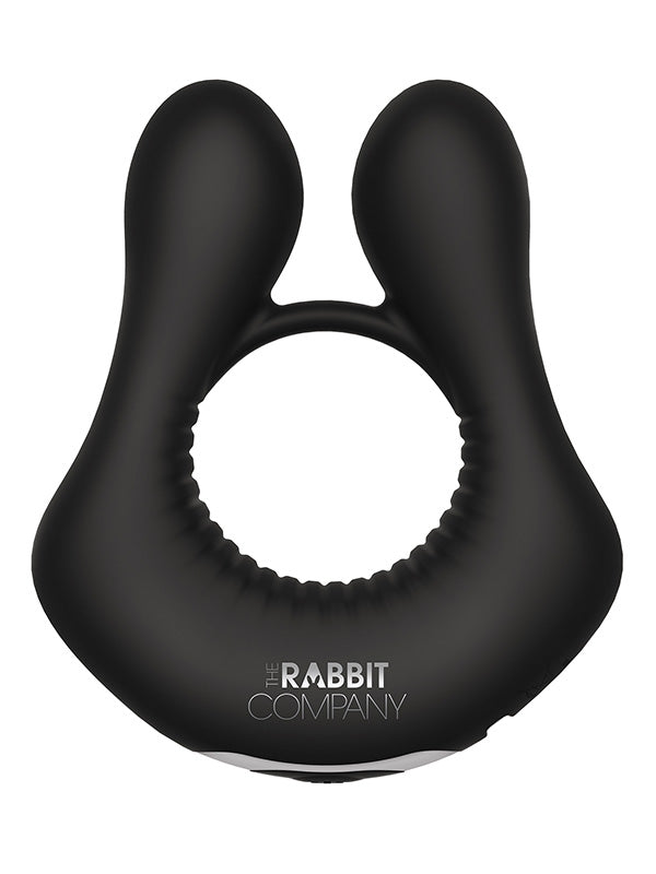 The Deluxe Rabbit Vibrating Silicone Cock Ring - - Silicone Cock Rings