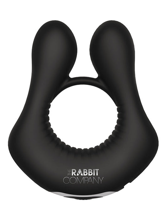 The Deluxe Rabbit Vibrating Silicone Cock Ring - - Silicone Cock Rings