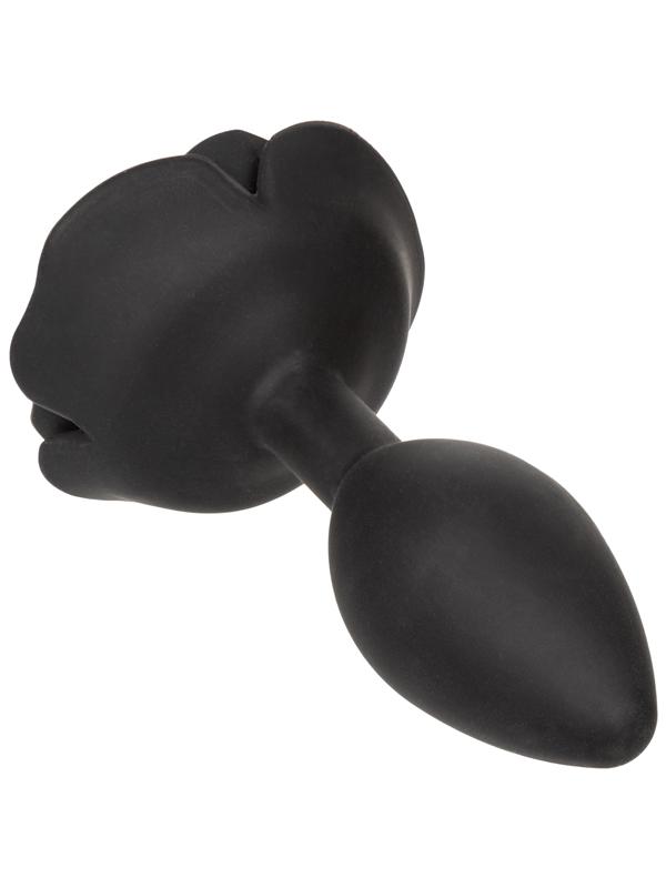 Indulge in Sensual Blossoms - Forbidden Rose Smooth Silicone Anal Plug - Butt Plugs