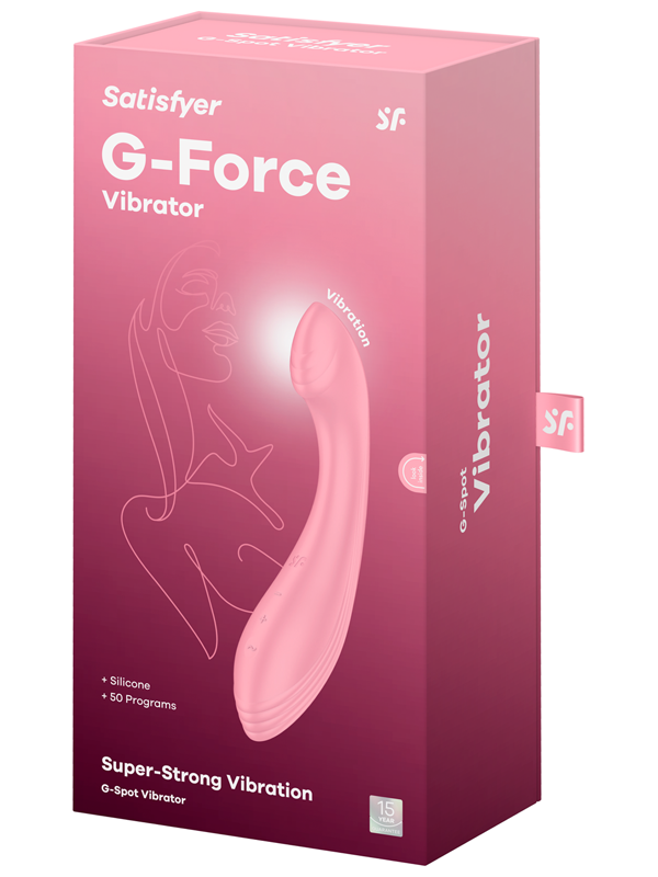 Satisfyer G-Force Silicone G-Spot Massager - - G-Spot Vibrators