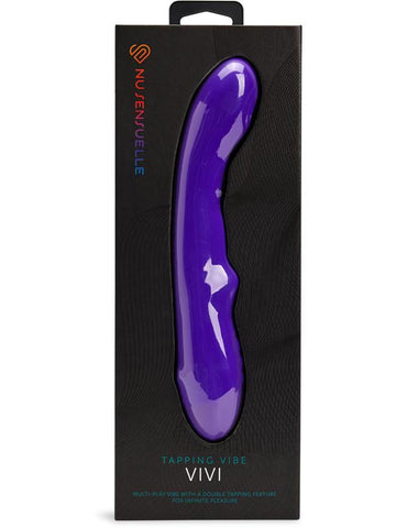 Vivi Double-Tapping Vibe Deep Vibrator by Nu Sensuelle - G-Spot Vibrators